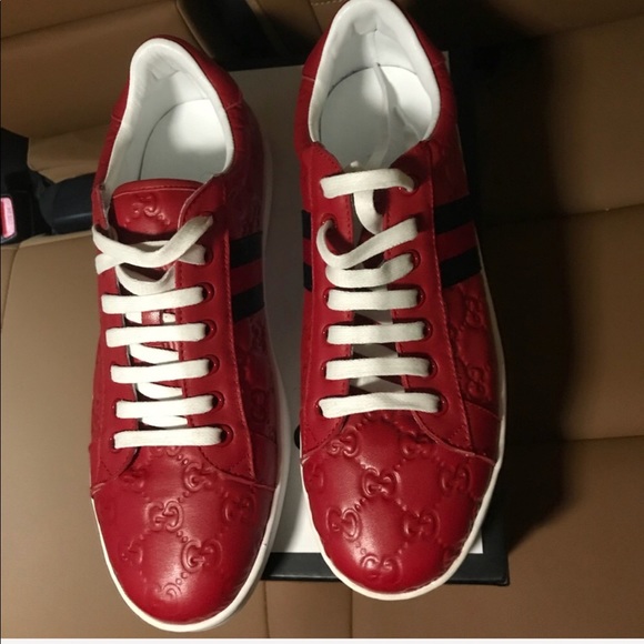 Red Sneakers - Picture 2 of 2